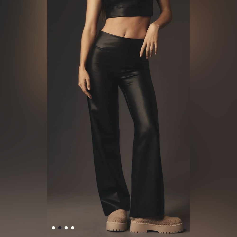 Electric & Rose Ella Faux Leather Pants Size M